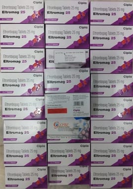 25mg Cipla Eltrombopag Tablets