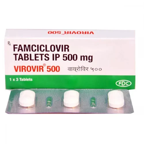 Famciclovir 500 mg Virovir 500 Tablets