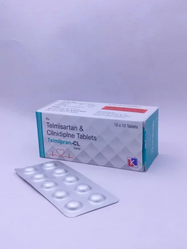 TELMIPRAN CL (TELMISARTAN & CILINIDIPINE)