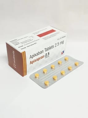 Apixaban 2.5 Mg Tablet