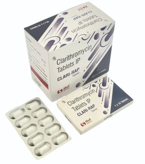 Clarithromycin Tablets 250 mg