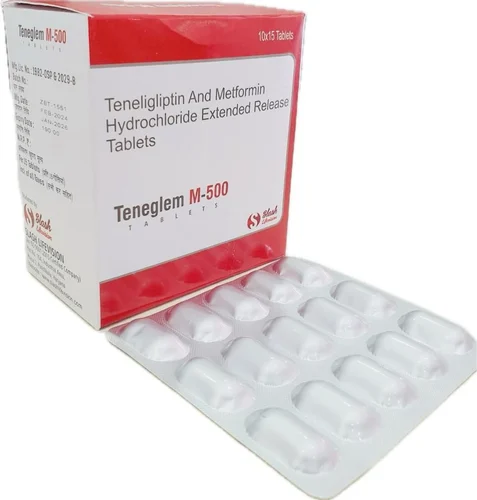 Teneligliptin 20mg+Metformin 500mg Tablet